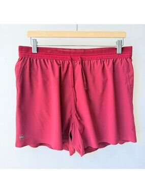 Janji AFO Middle 5" Running Shorts Berry Red Men's Size L A172